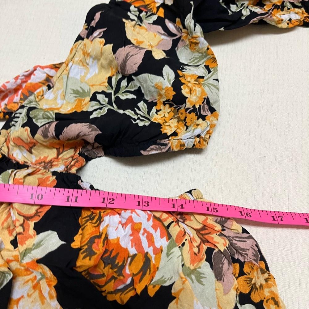 Bardot size 6 floral cutout mini dress - Picture 4 of 15